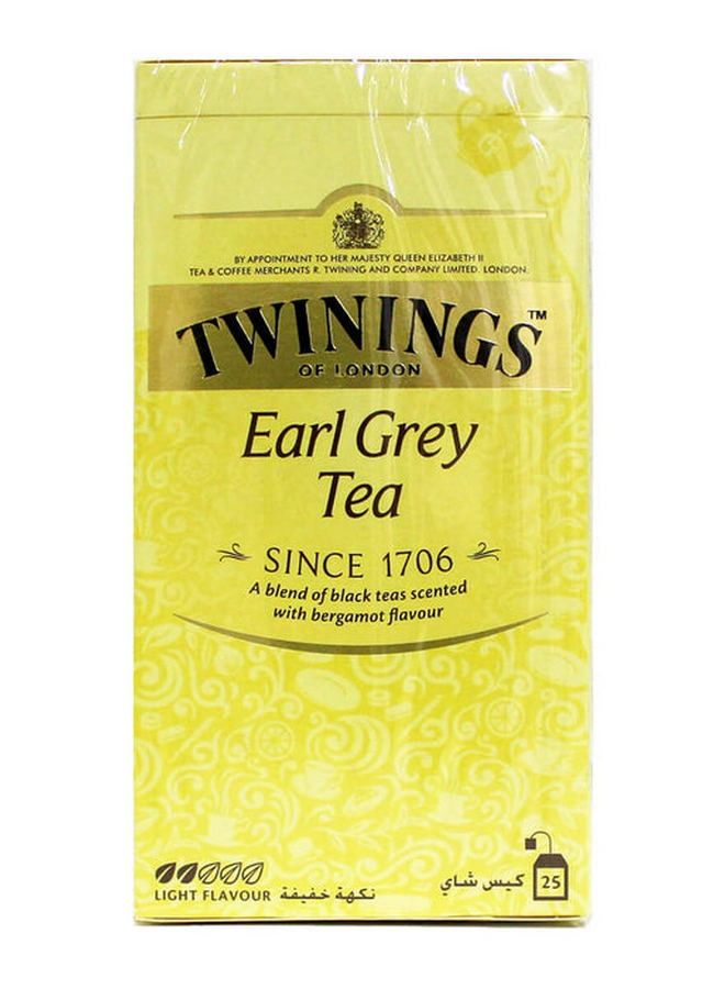 Twinings Of London Early Gray 25 Tea Bags